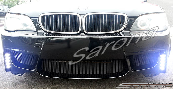 Custom BMW 7 Series  Sedan Front Bumper (2002 - 2004) - $780.00 (Part #BM-038-FB)